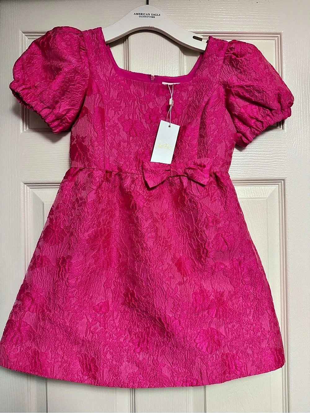 Lilly Pulitzer Floral Brocade Dress in Pink Size 8 NWT